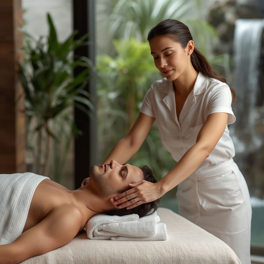 Lucid_Origin_generate_a_realistic_photo_of_a_serene_man_with_a_0 Hot Stone therapy